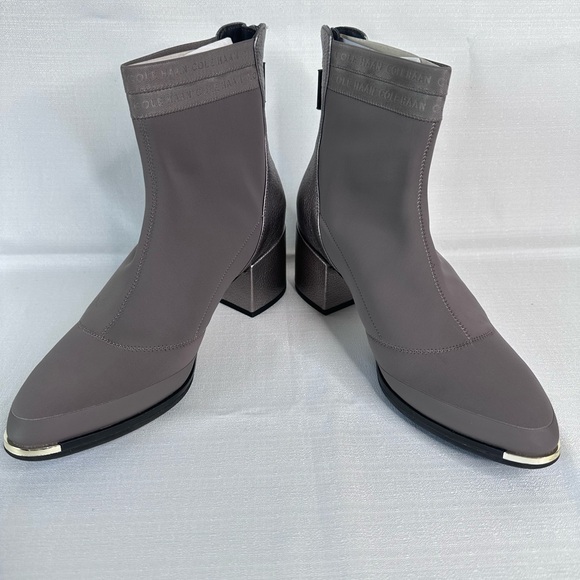 Cole Haan Women's Gray Ankle Boots Size 7 Pre-owned - Picture 5 of 16